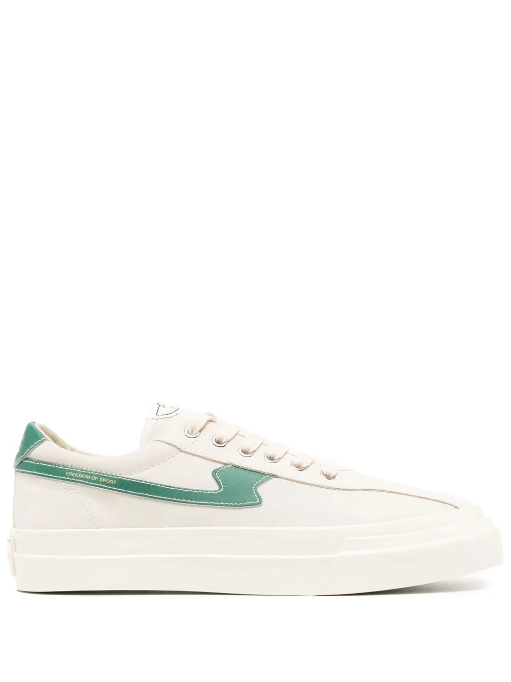 Stepney Workers Club Pearl S-strike Suede Trainers In Grün