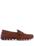 Tod's Gommino shearling-lined loafers - Brown