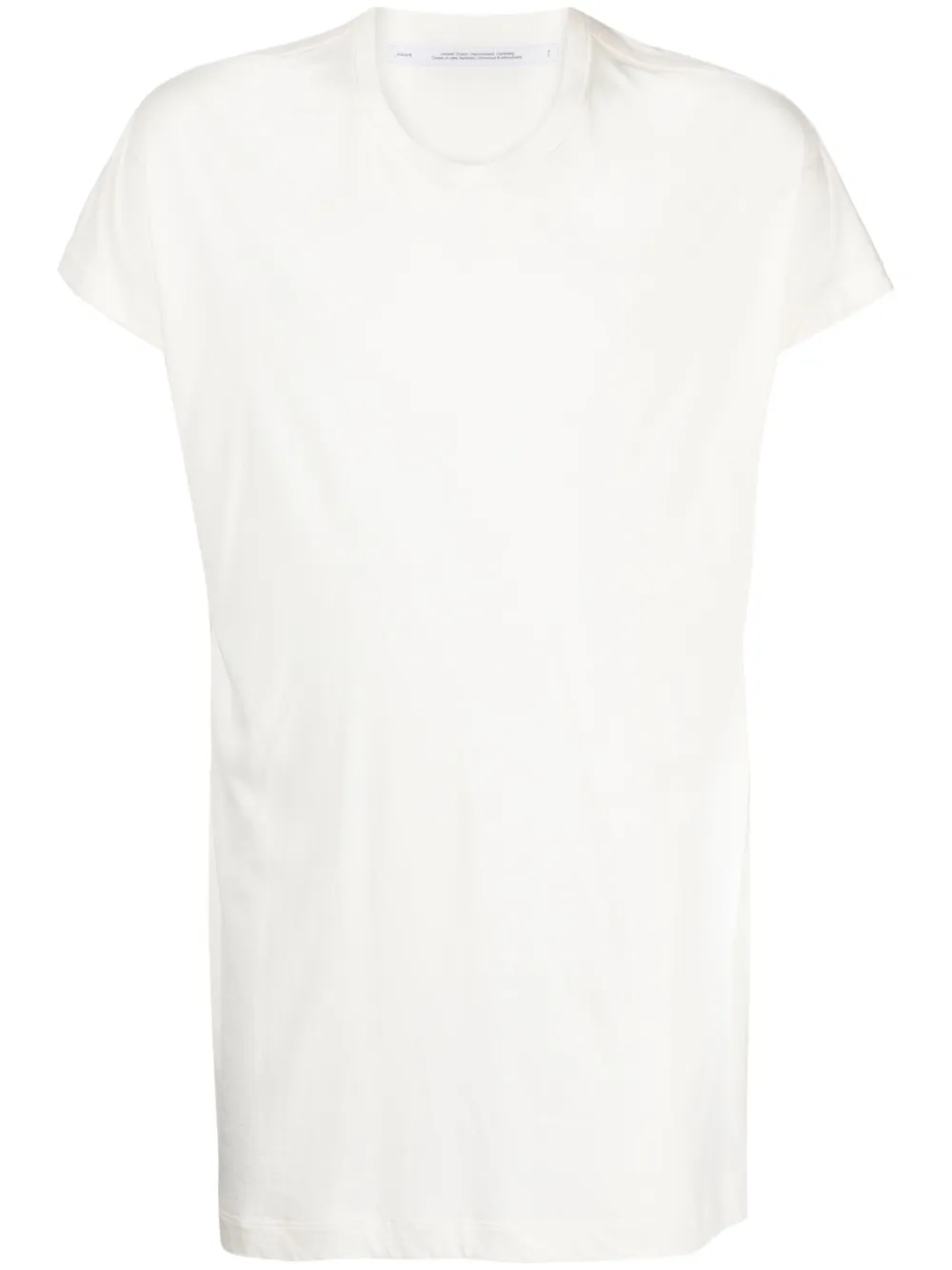 【JULIUS】WHITE COTTON SZ JERSEY T-SHIRT Julius Short-sleeve Jersey T-shirt In White | ModeSens