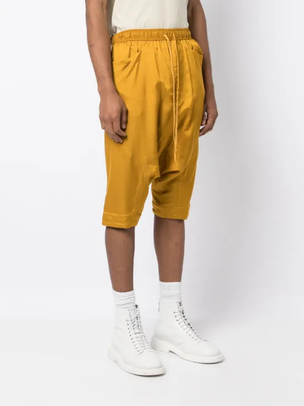 Julius サルエルショートパンツ | イエロー | FARFETCH JP