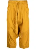 Julius drop-crotch shorts - Yellow