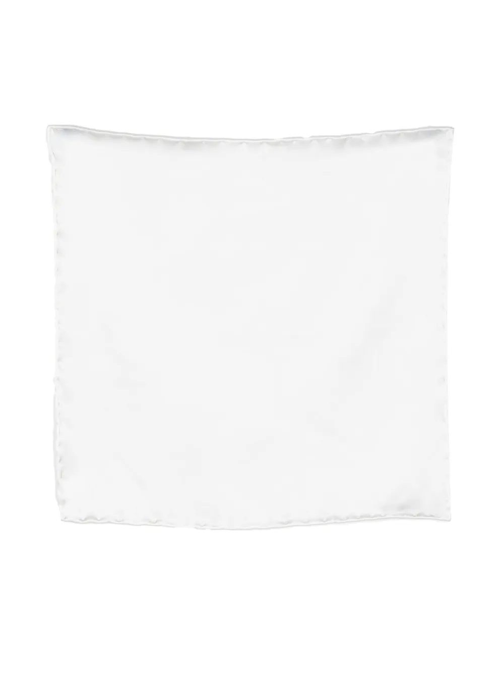 Brioni mascada con forma cuadrada | blanco | Image 1