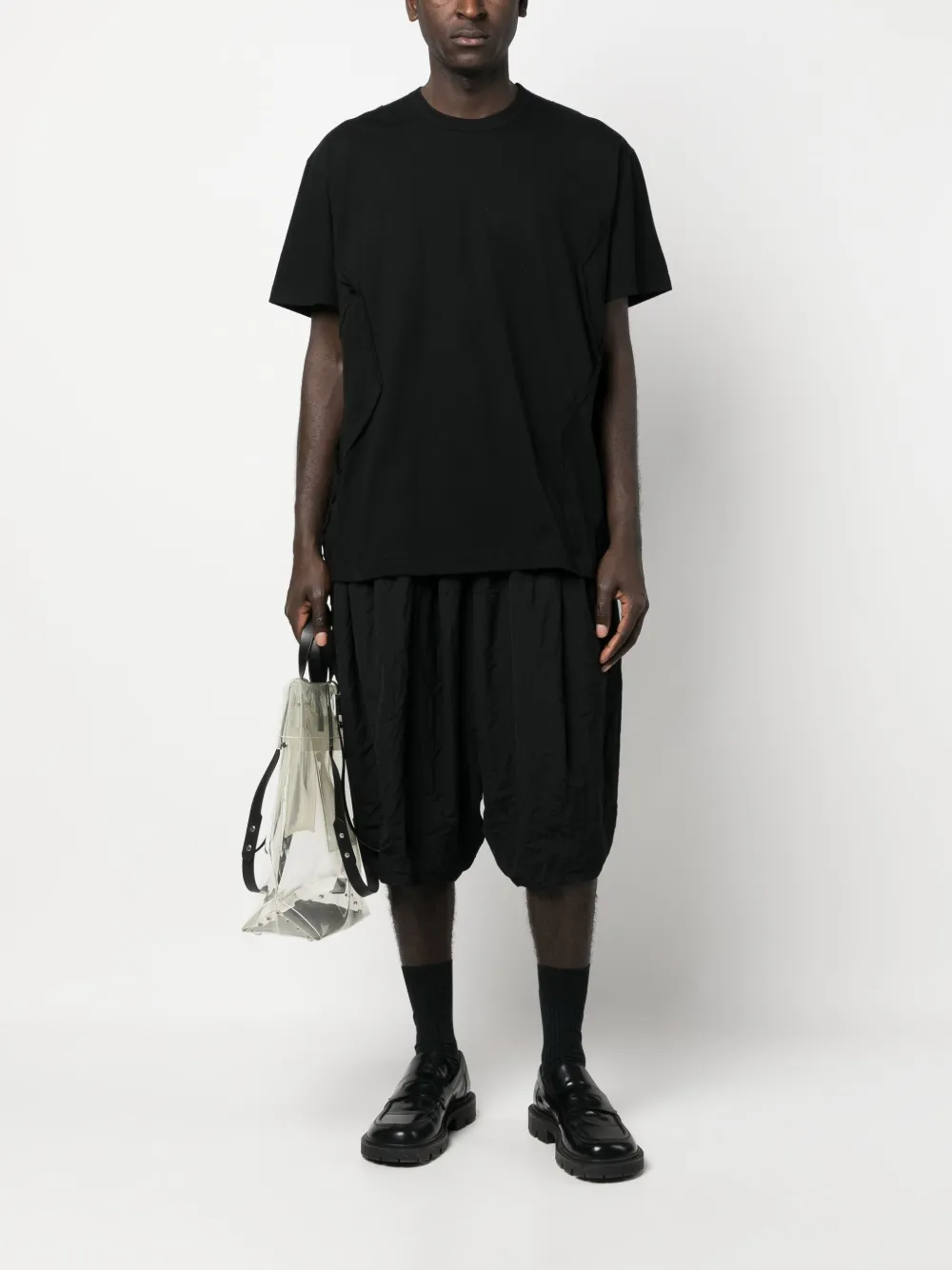 Comme Des Garçons Cropped Transparent Trousers - Farfetch