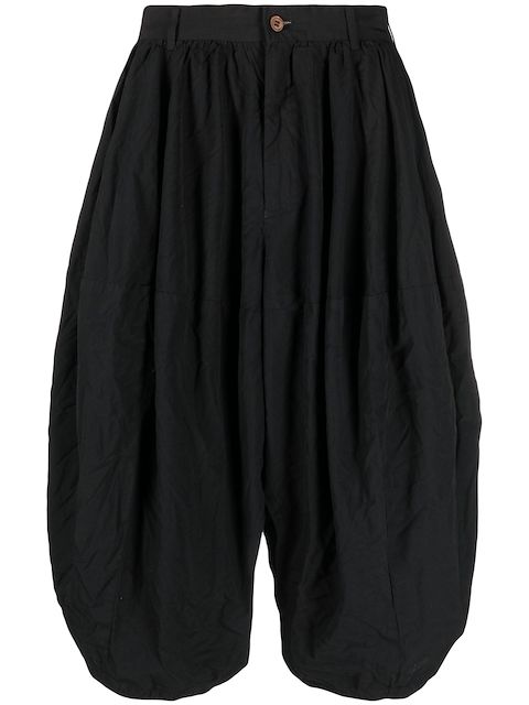Comme Des Garçons balloon cropped trousers