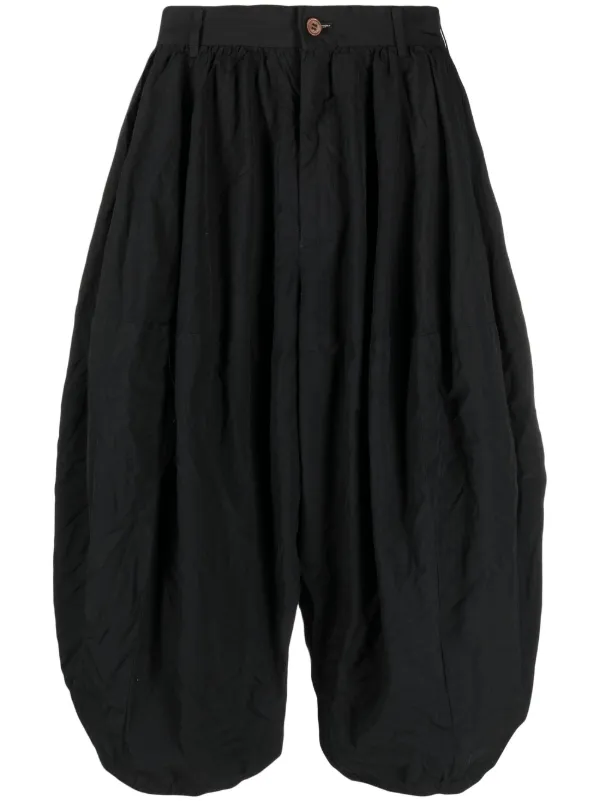 Comme Des Garçons Balloon Cropped Trousers - Farfetch