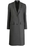Burberry tailored single-breasted coat - Grey