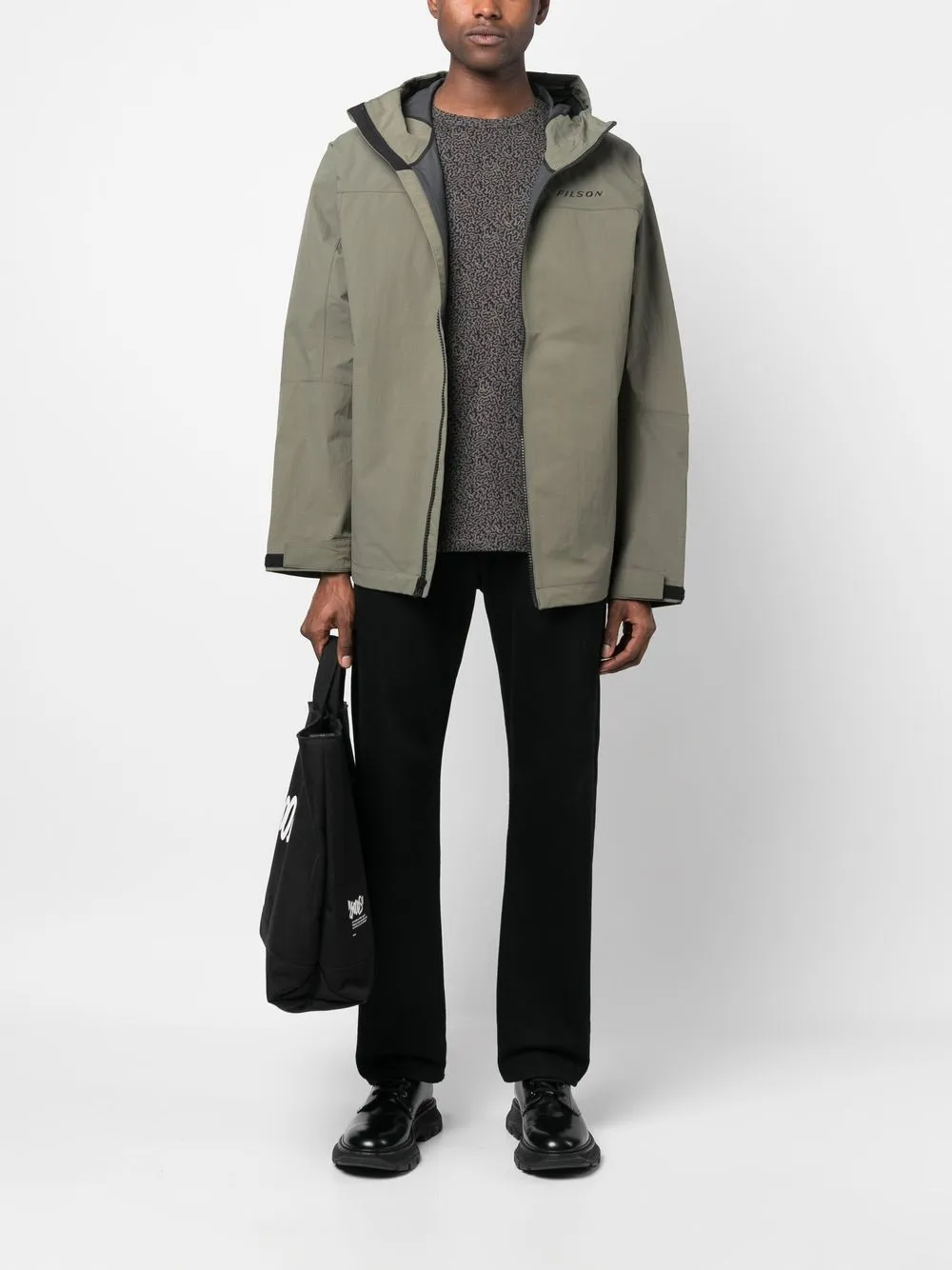 Filson Swiftwater zipped hooded jacket | Down Jackets | Image 2