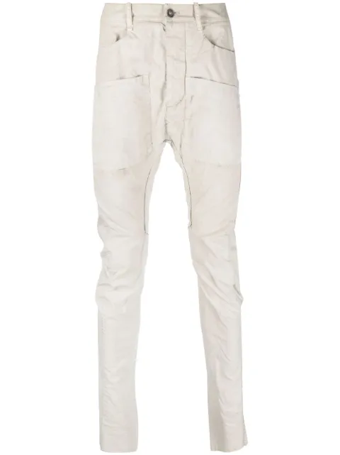 Masnada waffle-effect skinny trousers