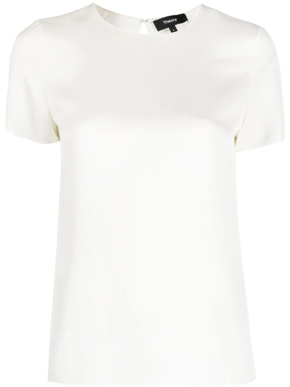 Theory Relaxed-fit Cotton-jersey T-shirt In White