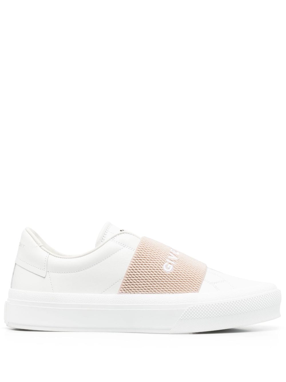 Givenchy logo-webbing low-top sneakers White