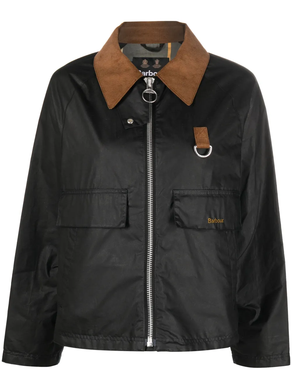 Barbour Eddleston Jacket In Black