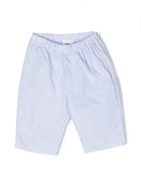 Douuod Kids cotton pinstripe shorts