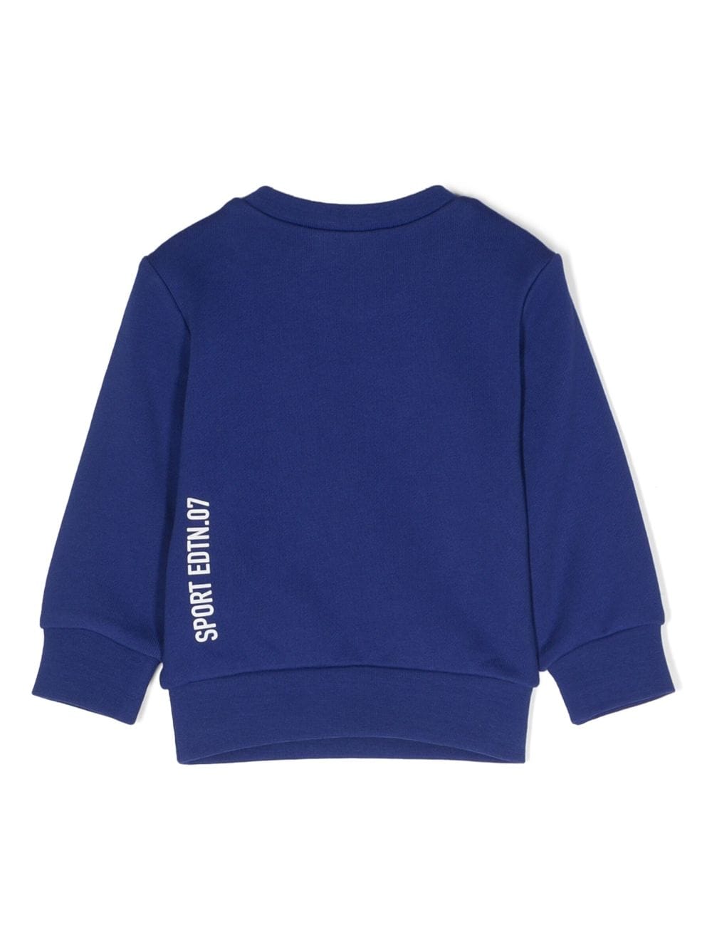 Dsquared2 Kids Sweater met logo-reliëf - Blauw