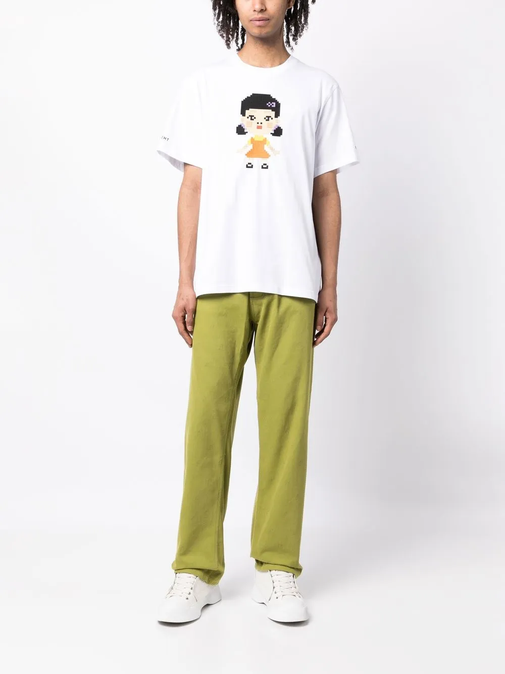 Mostly Heard Rarely Seen T-shirt met print - Wit