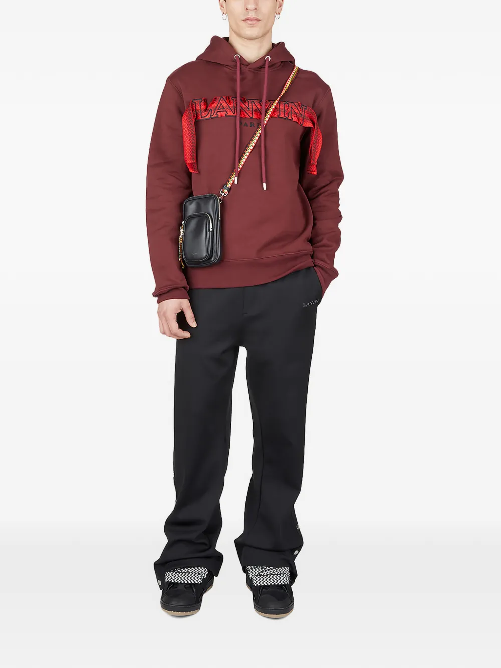 Lanvin Curb hoodie Rood