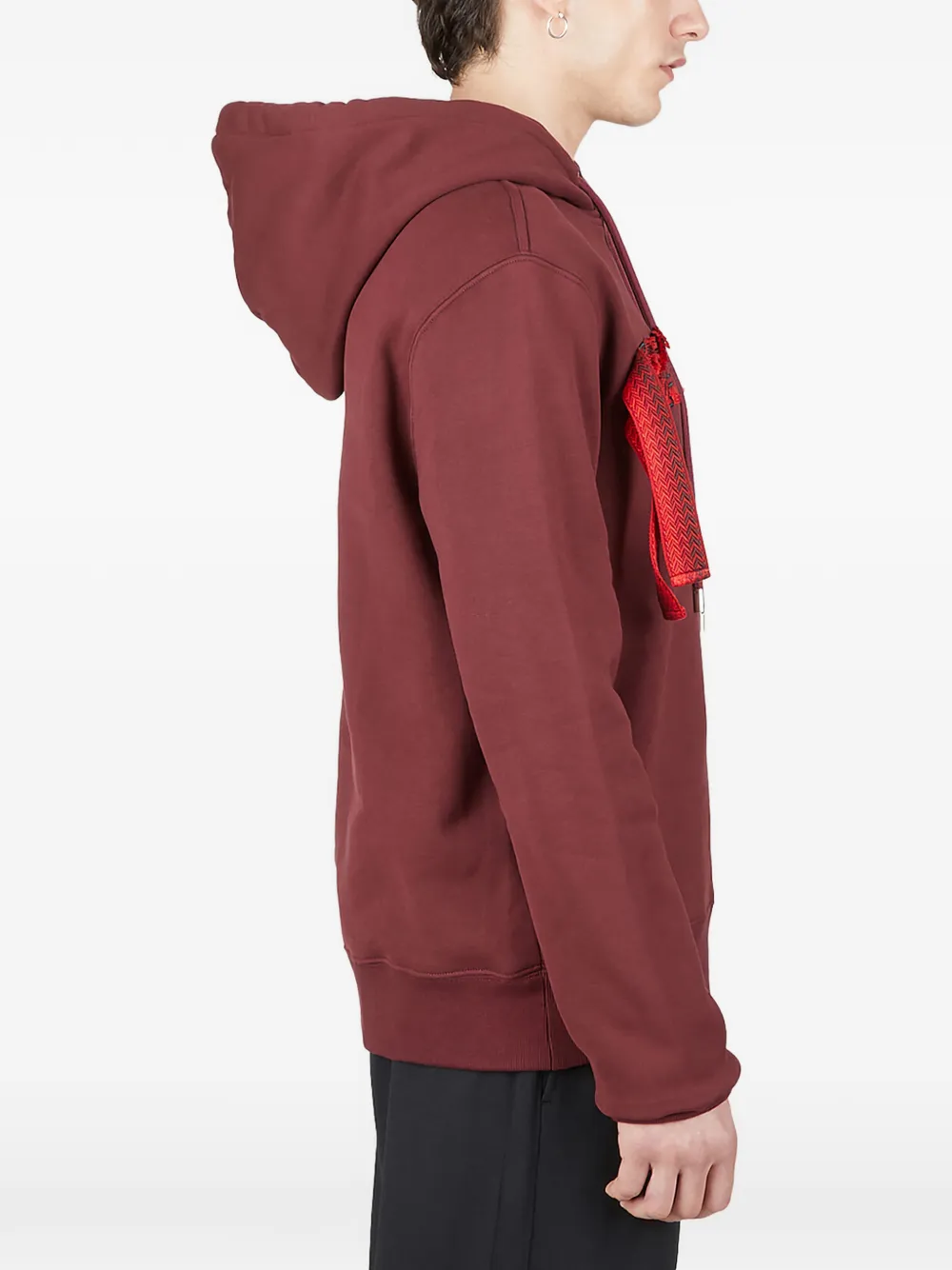 Lanvin Curb hoodie Rood