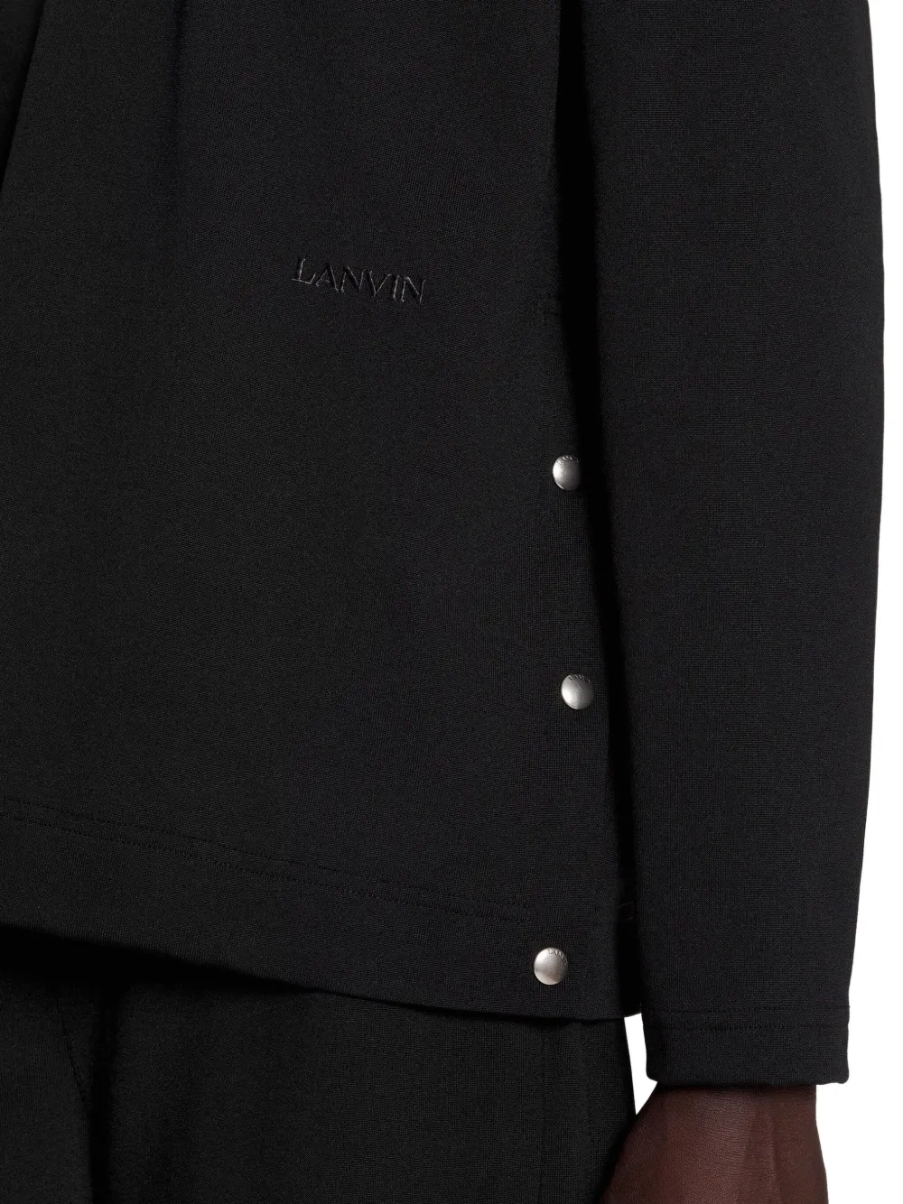 Lanvin Sweater met logoprint Zwart