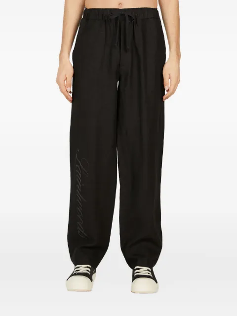 Saintwoods logo-print trousers