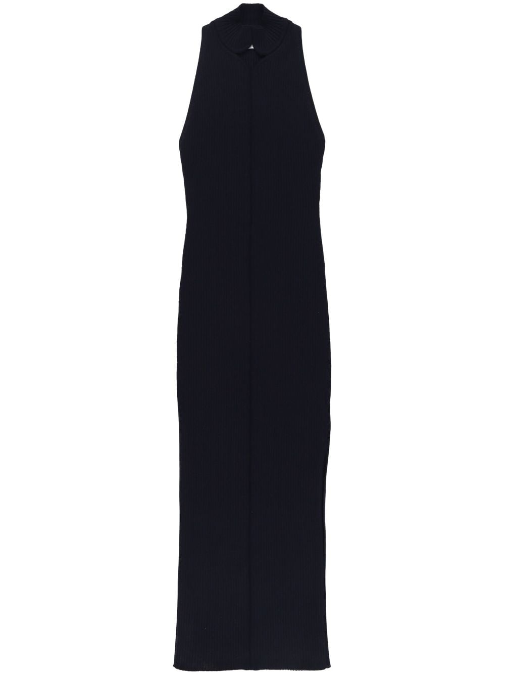 Courrèges cut-out ribbed midi dress