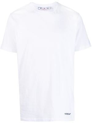 Off-White Graffiti logo-patch T-shirt - Farfetch