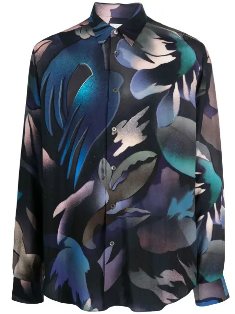 Paul Smith Klassisches Hemd mit Print