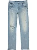 Purple Brand distressed straight-leg jeans - LIGHT INDIGO