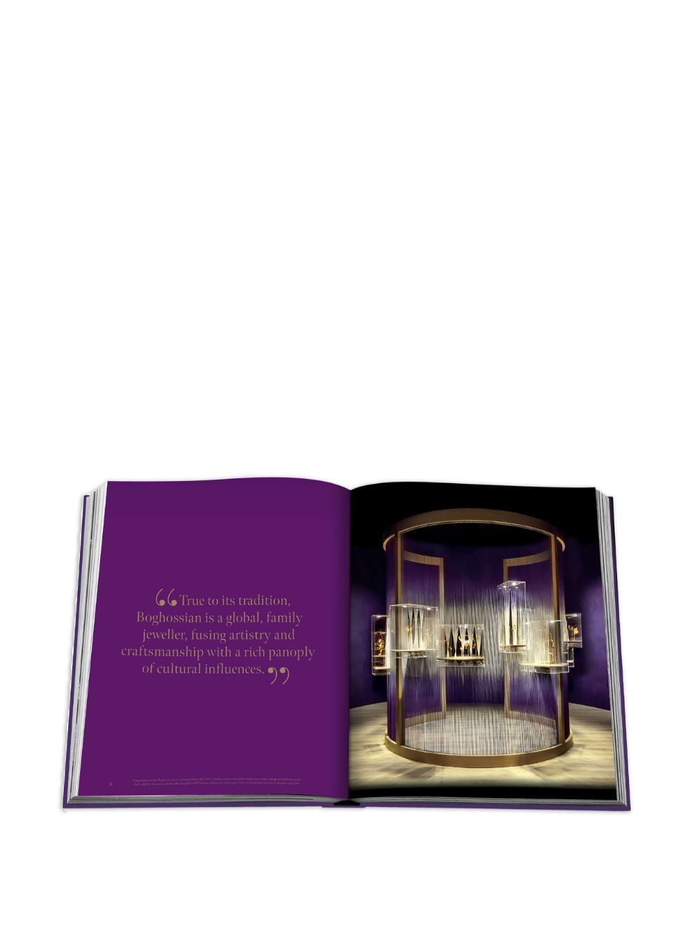 Shop Assouline Boghossian: Expertise, Craftsmanship, Innovation Book In Purple