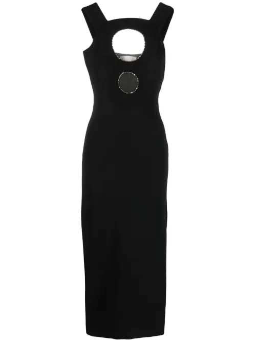 Robe courte à découpes - Genny - Modalova