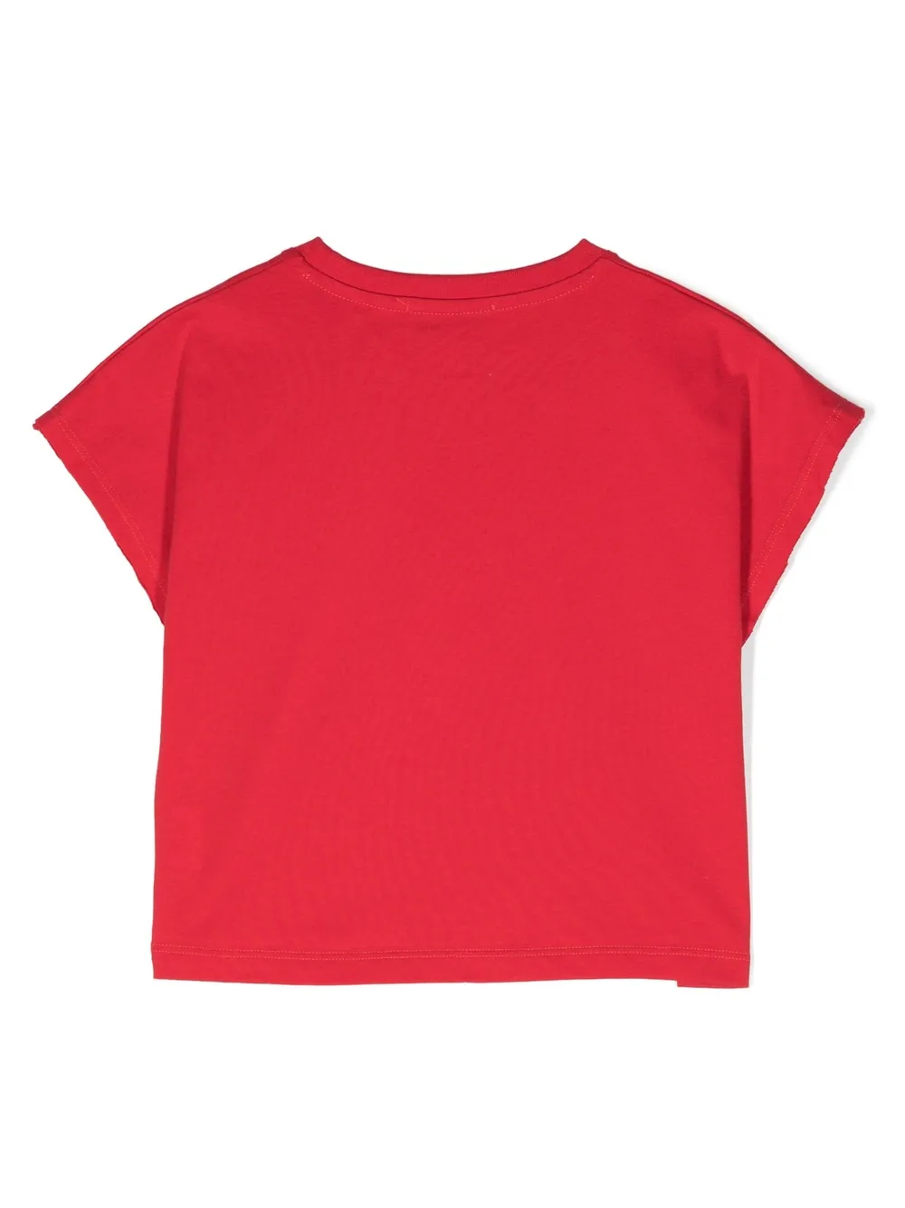 Gaelle Paris Kids T-shirt met logoprint - Rood