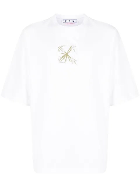 Off-White Splash-print short-sleeve T-shirt