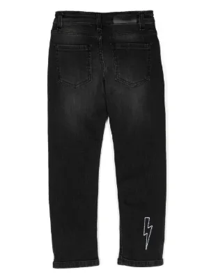 【値下げ】ニールバレットキッズ　サンダーボルト　ニットキャップ Neil Barrett（ニールバレット）キッズ - FARFETCH