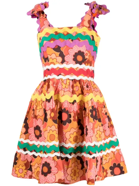 Celia B Lazuli short-sleeve dress