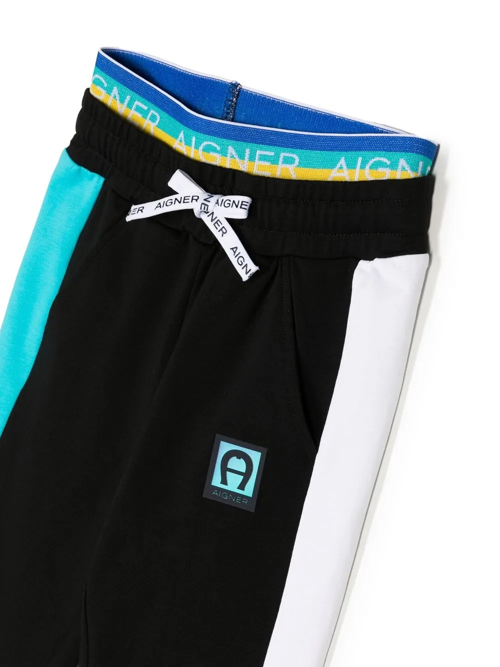 Aigner Logo-print Track Pants In Black