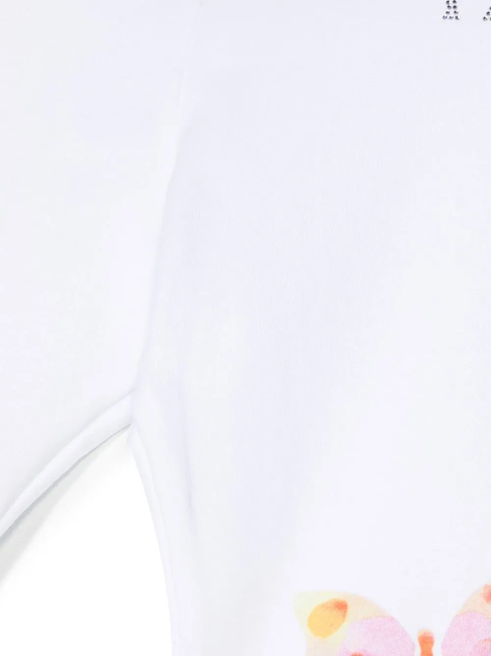 Aigner Butterfly-print Cotton Leggings In White