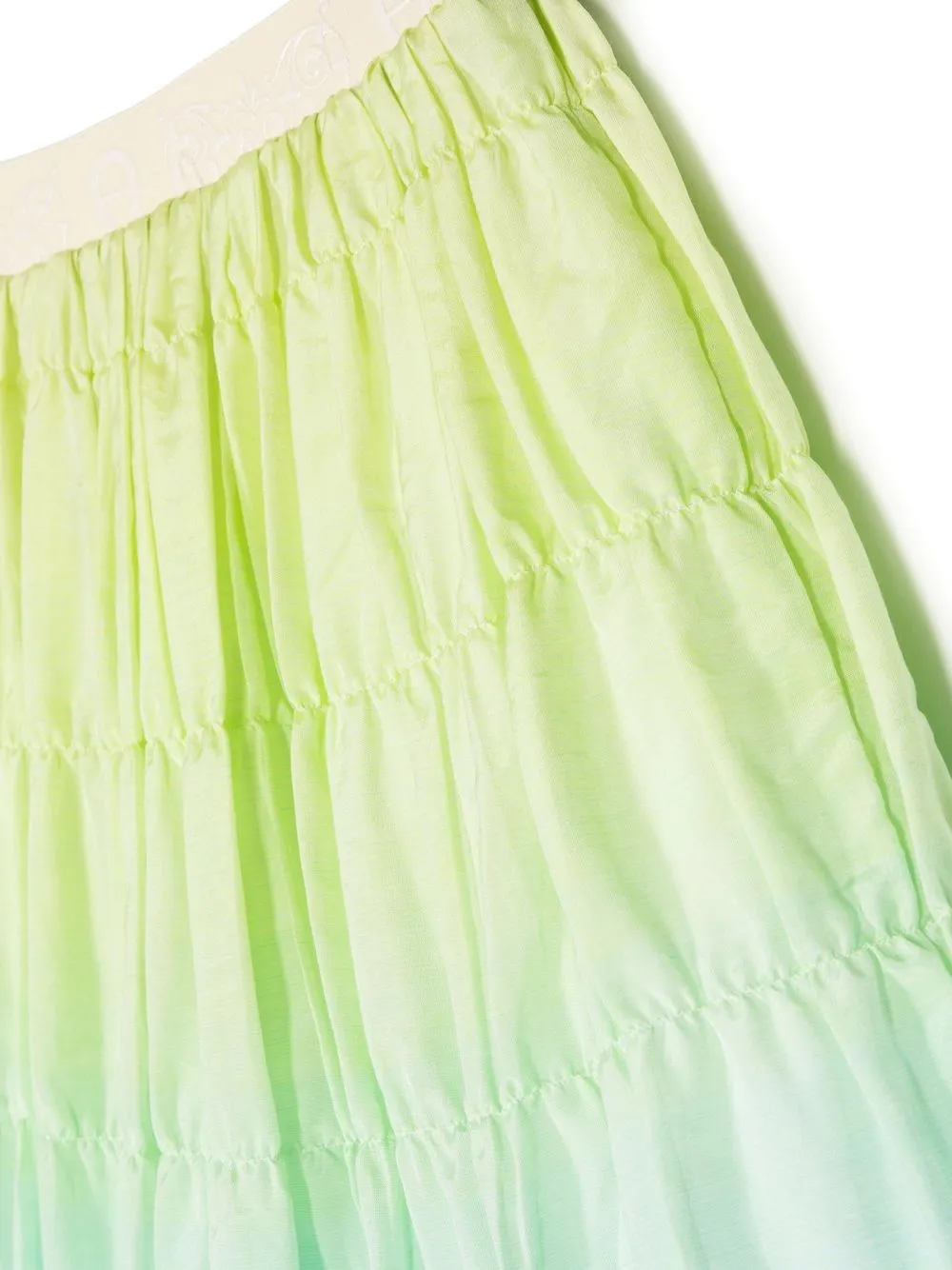 Aigner Gradient-effect Skirt In Green