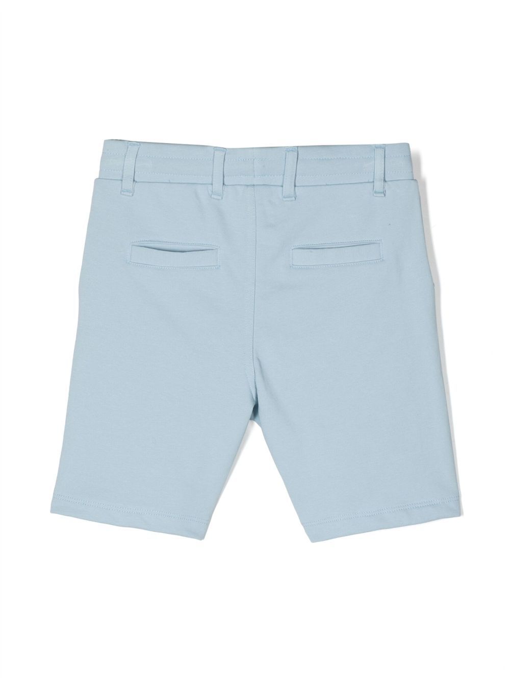 TRUSSARDI JUNIOR Shorts met logoprint - Blauw