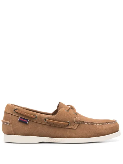 Sebago Portland leather boat shoes