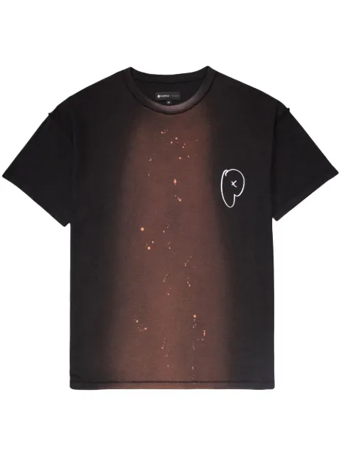 Purple Brand logo-print cotton T-shirt