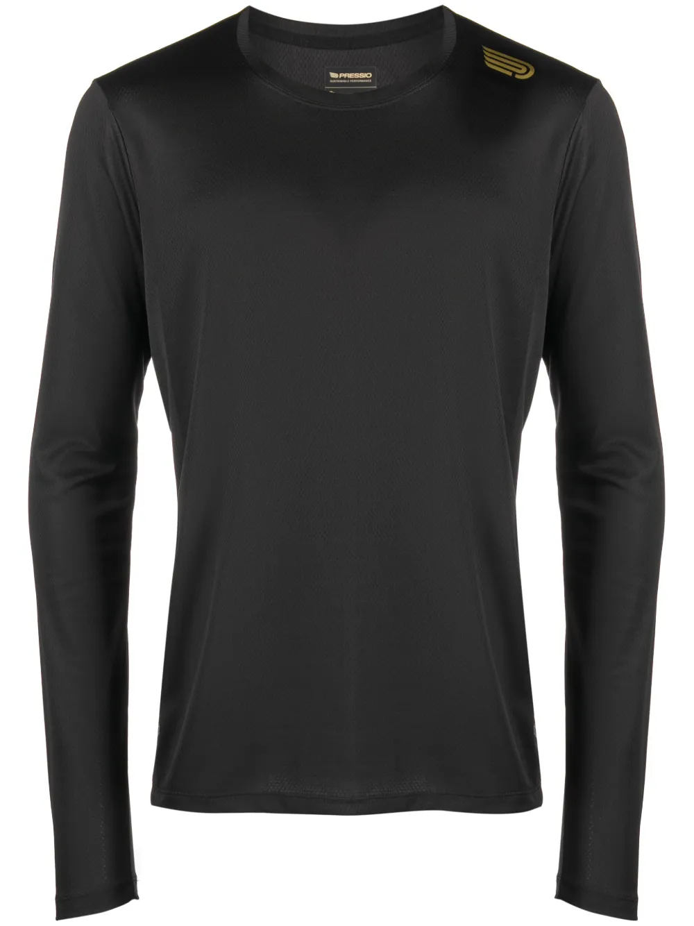 Pressio long-sleeve performance top - Black