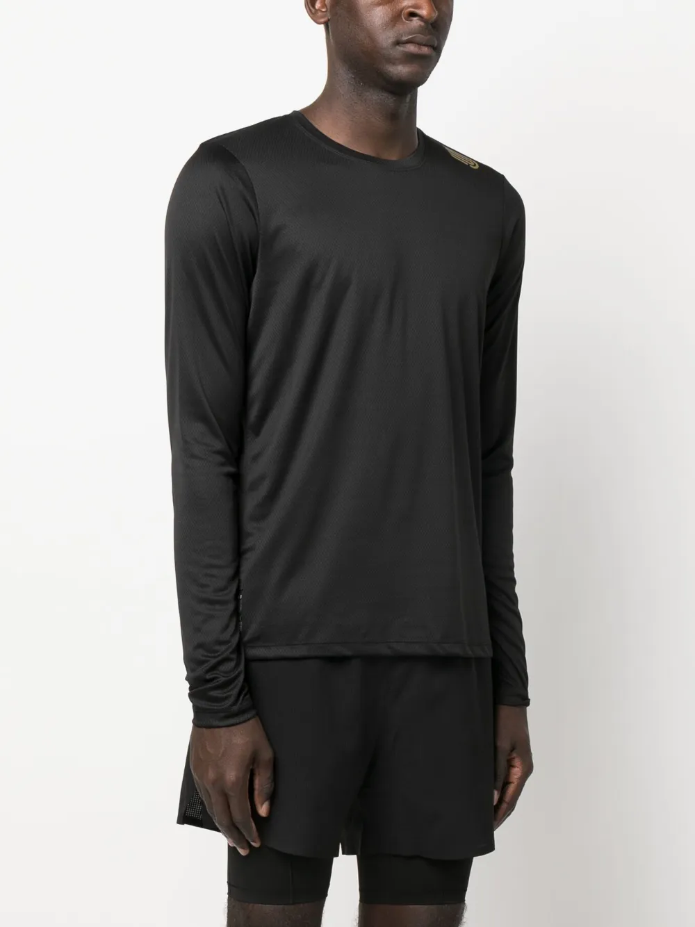Pressio Long-sleeve Performance Top In Black