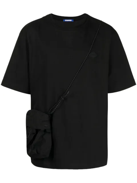 Spoonyard attached-pocket short-sleeve T-shirt