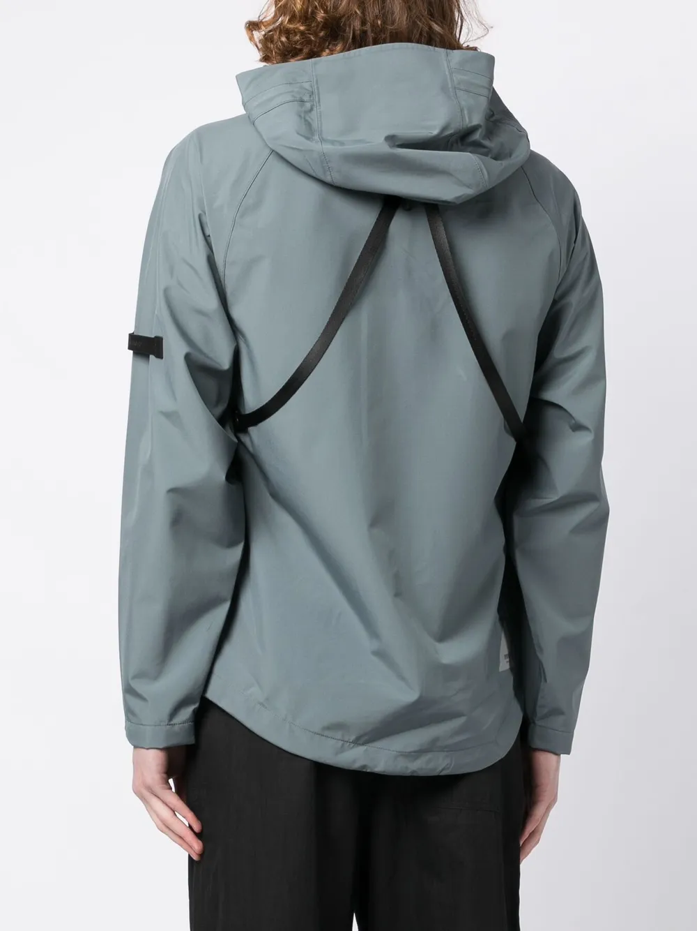 Spoonyard Multiple-pockets Taped Jacket In Blau