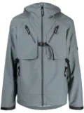 Spoonyard multiple-pockets taped jacket - Blue