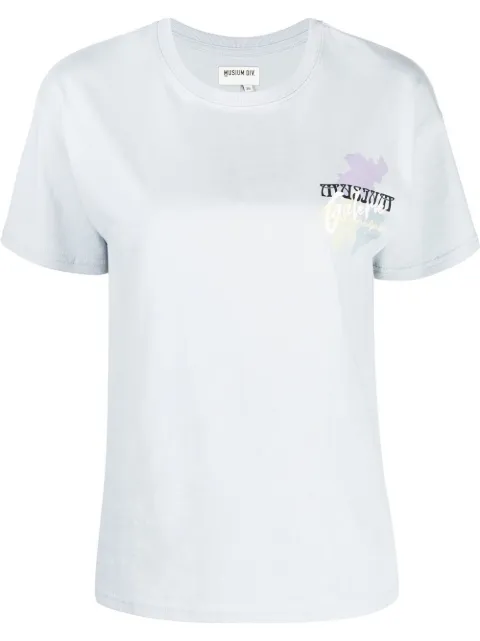 Musium Div. graphic-print cotton T-shirt