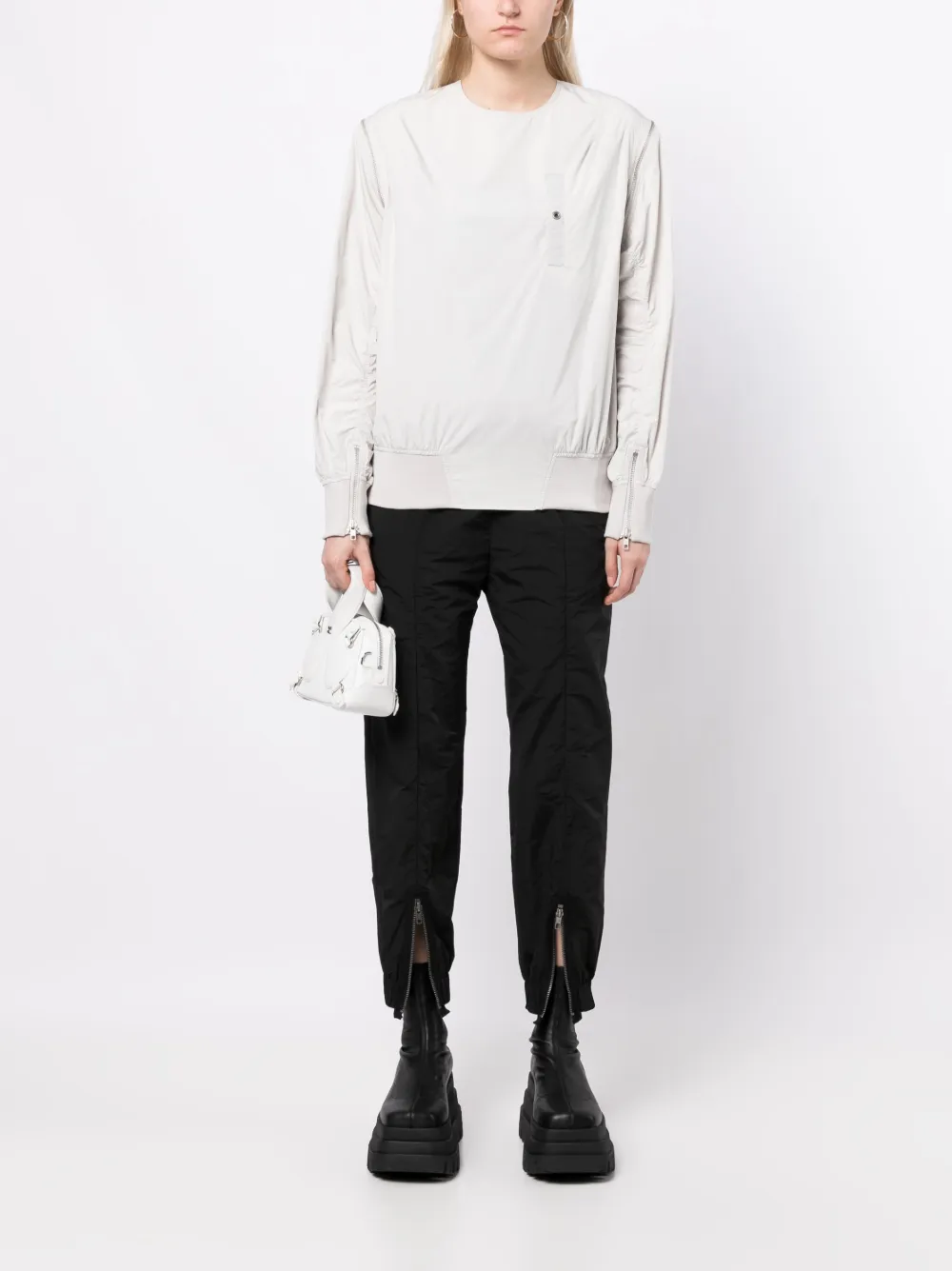 STUDIO TOMBOY Verstelbare sweater - Wit