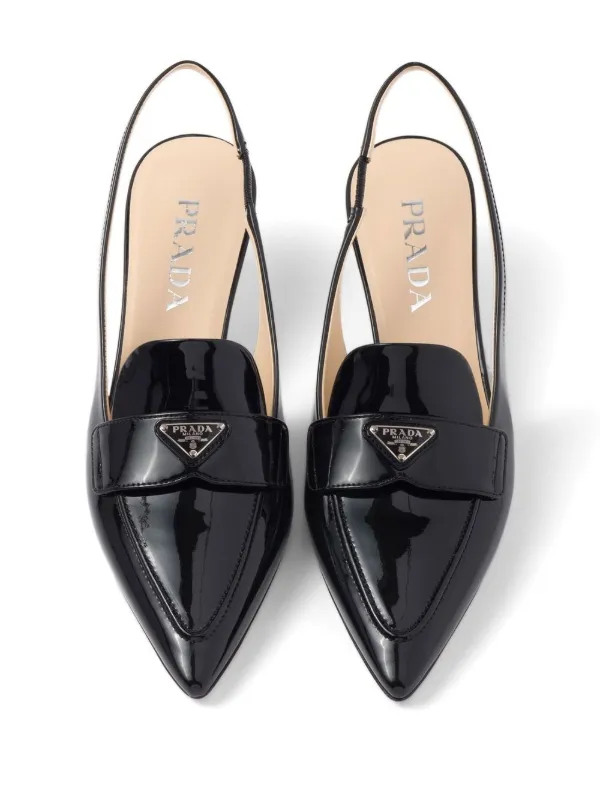 Prada slingback shop flats