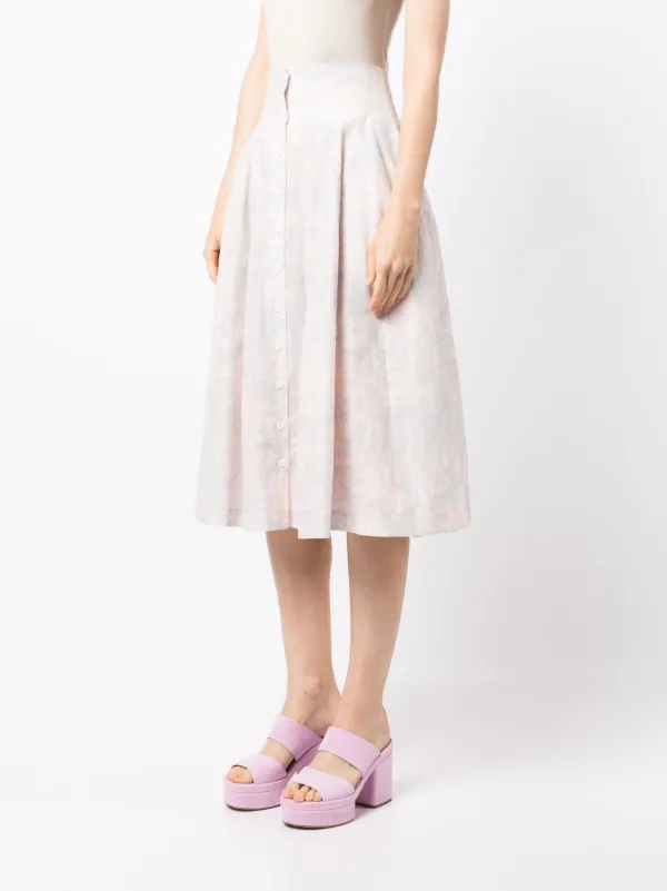 Philosophy Di Lorenzo Serafini Toile De Jouy-print Midi