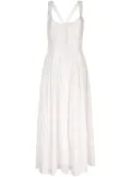 Philosophy Di Lorenzo Serafini abstract-print fluted dress - Pink