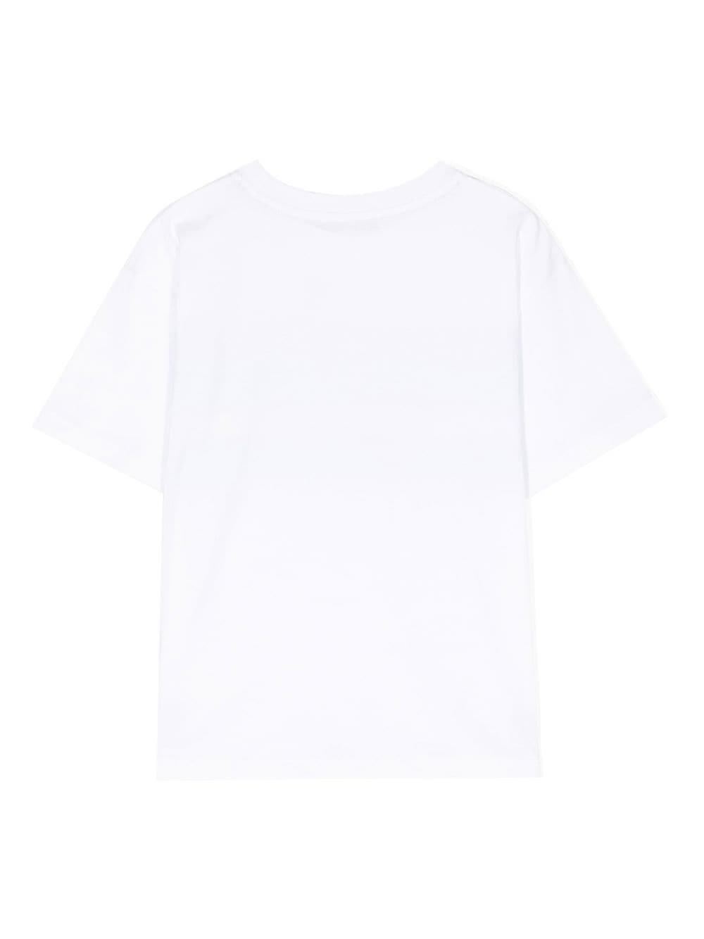 Shop Aigner Logo-print Cotton T-shirt In Weiss