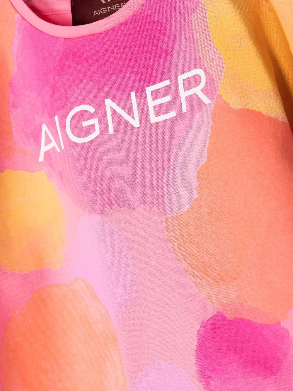 AIGNER LOGO-PRINT COTTON T-SHIRT